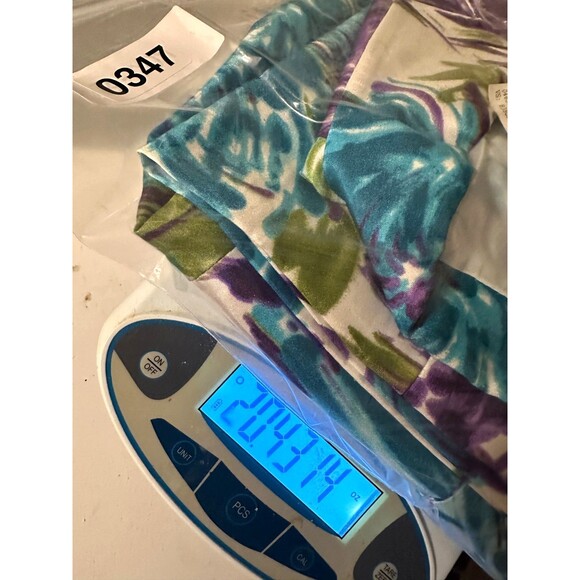 JOHN MEYER Coat Blazer Women 34W Plus Blue Purple Floral Bohemian Bloomcore NWT - Picture 7 of 7